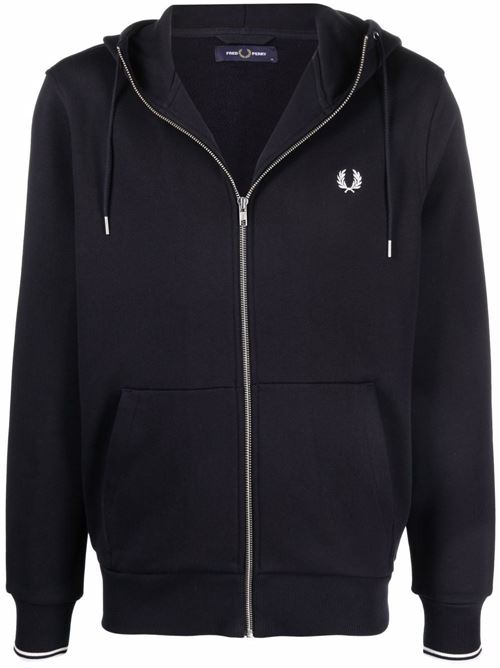 Felpa uomo con cappuccio FRED PERRY | J7536795